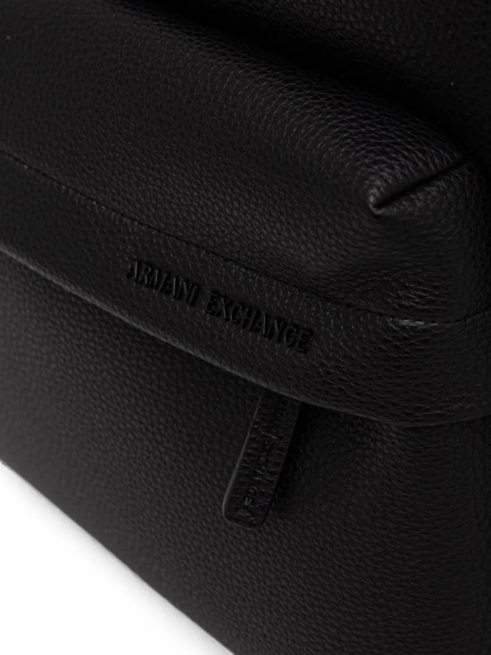 Armani Exchange Rugzak met logoplakkaat Zwart