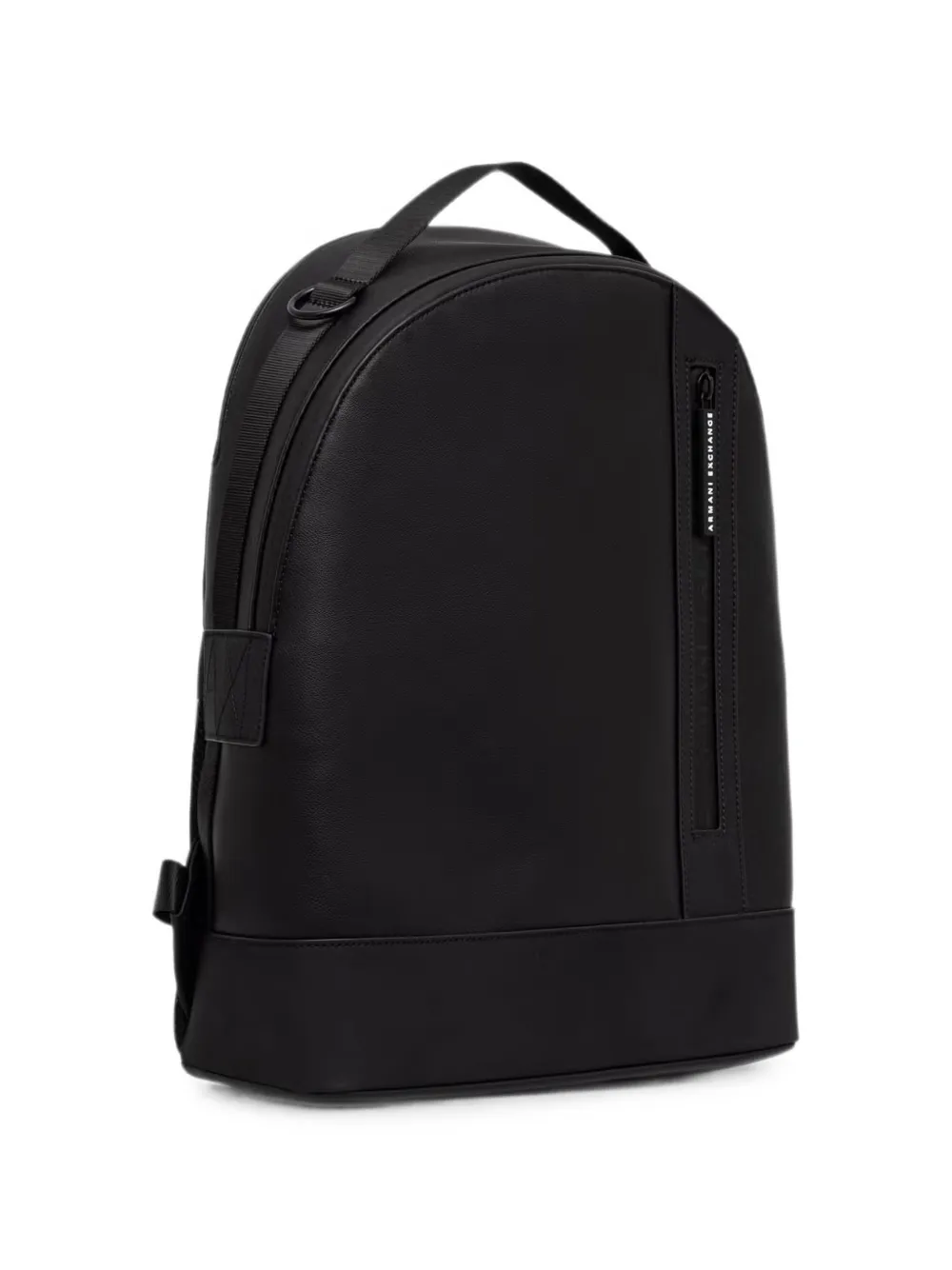 Armani Exchange Rugzak met rits en logo-reliëf Zwart