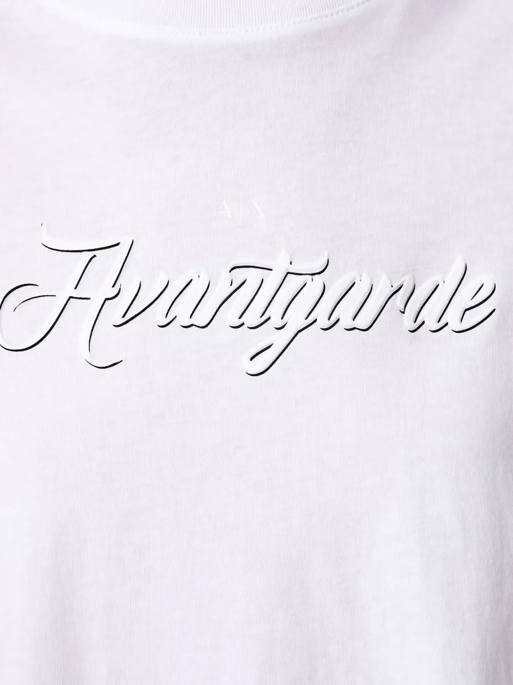 Armani Exchange T-shirt met logoprint Wit