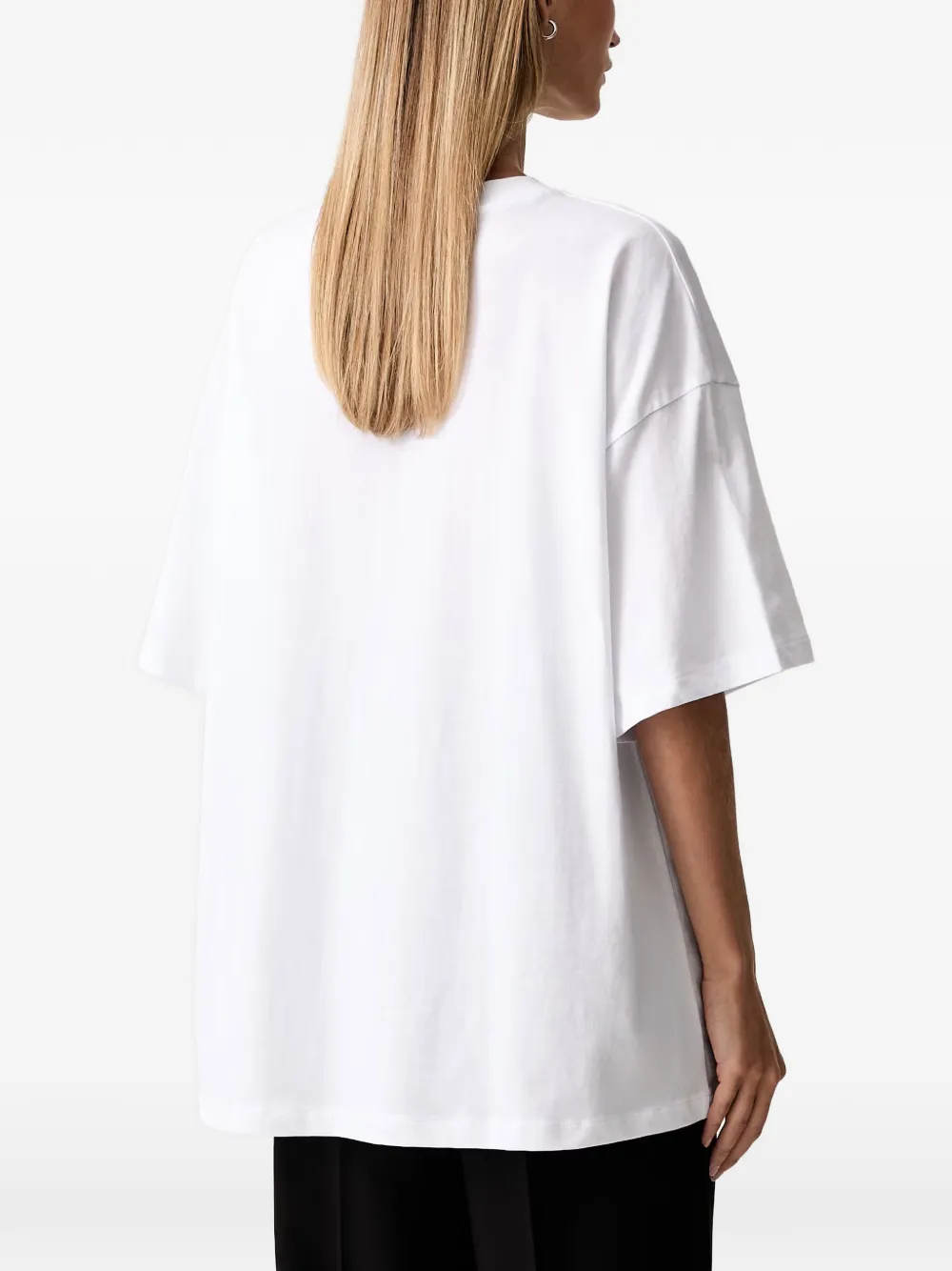 Armani Exchange T-shirt met logoprint Wit