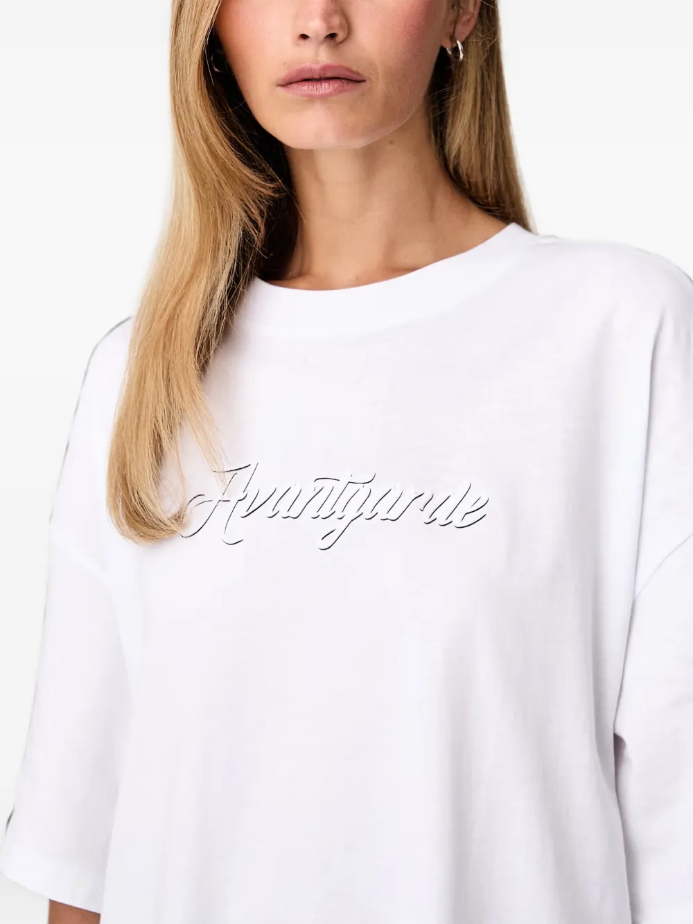 Armani Exchange T-shirt met logoprint Wit