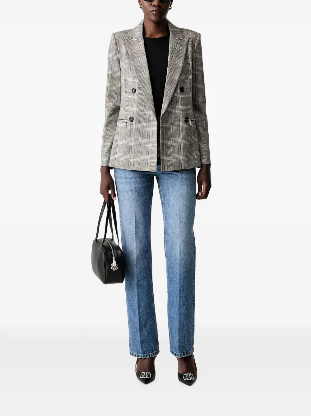 Victoria Beckham Straight jeans Blauw