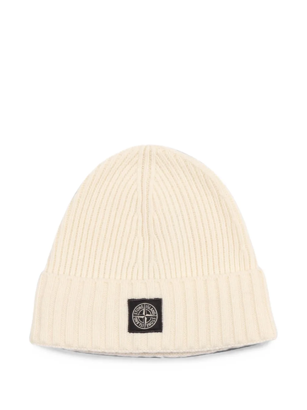 Stone Island Junior Berretto con applicazione logo - Toni neutri