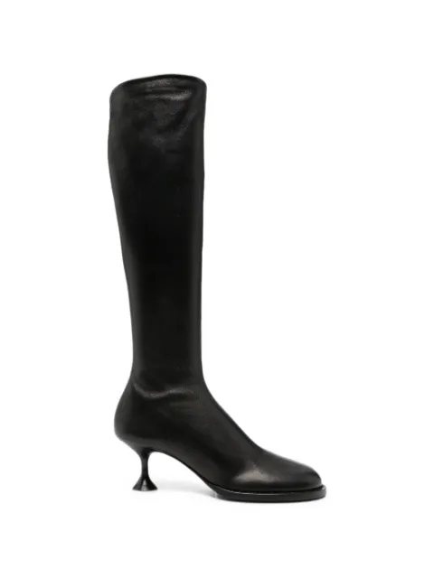 Sergio Rossi round-toe knee-high boots