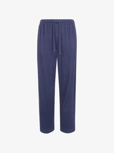 Giorgio Armani pantalones con cordones y efecto arrugado