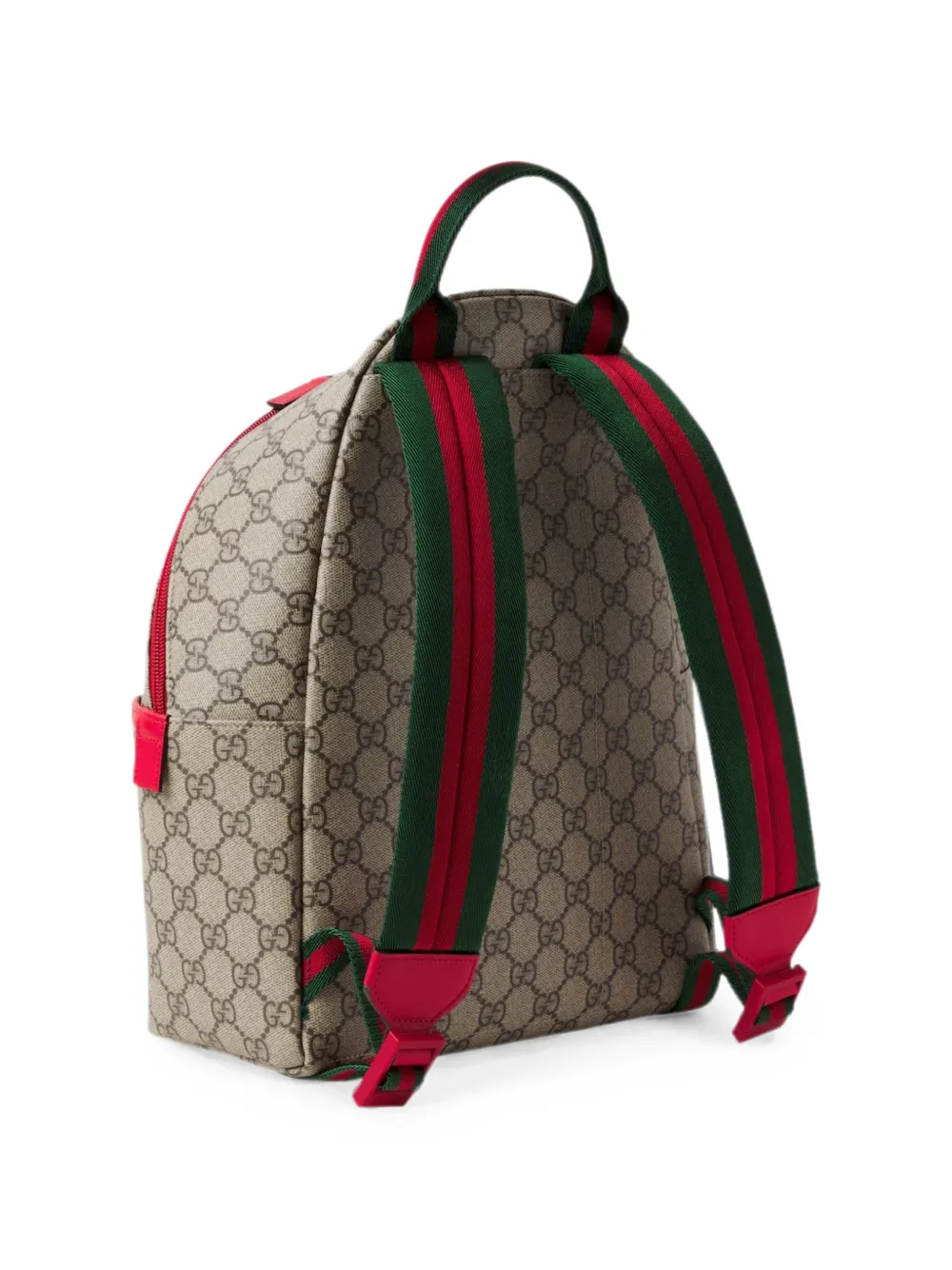 Gucci Kids GG Supreme Web rugzak Beige