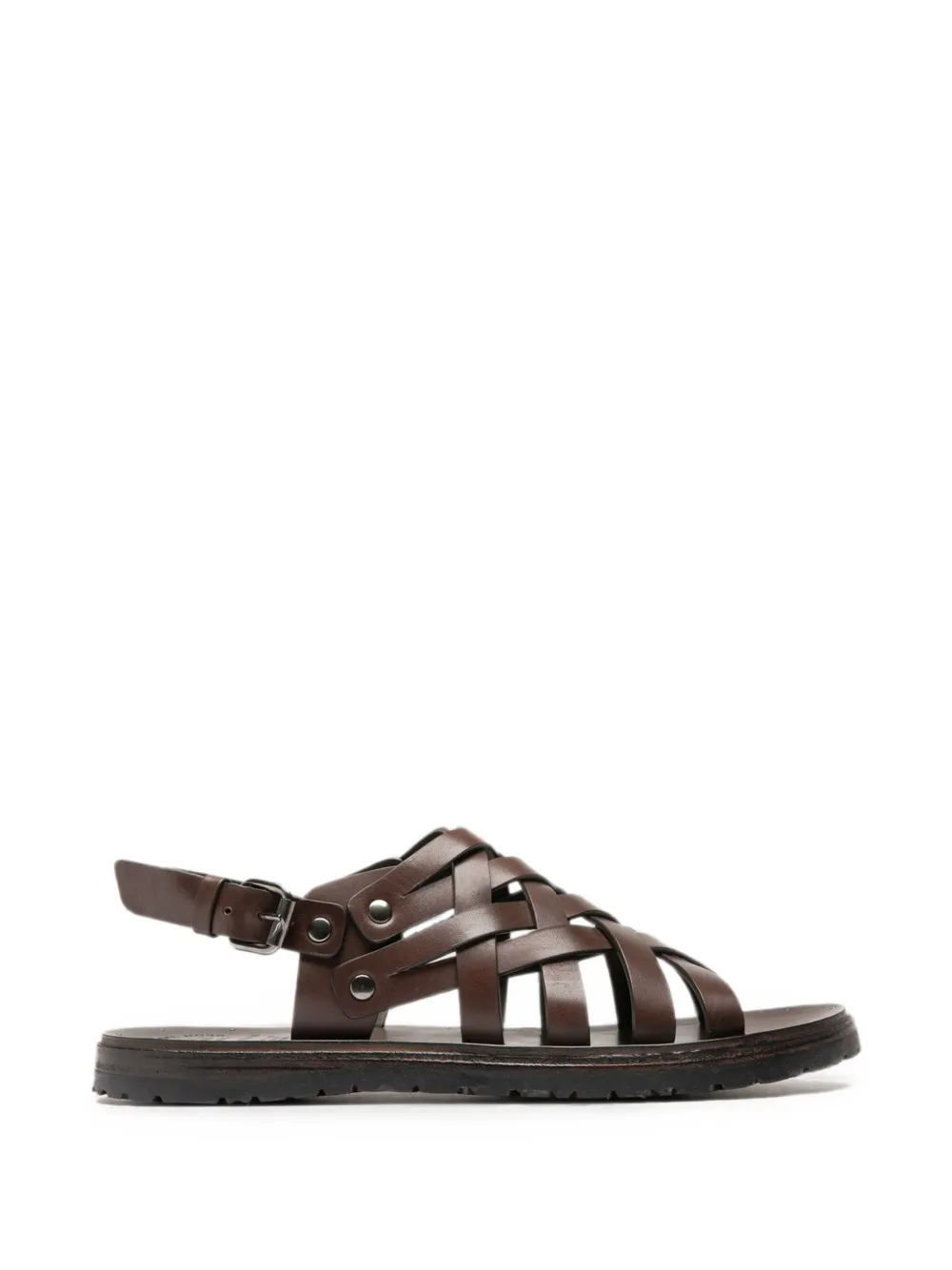 Officine Creative Chios 011 woven leather sandals