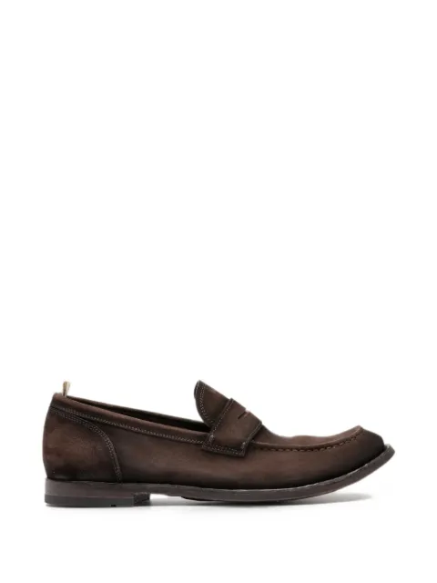Officine Creative Anatomia suede loafers