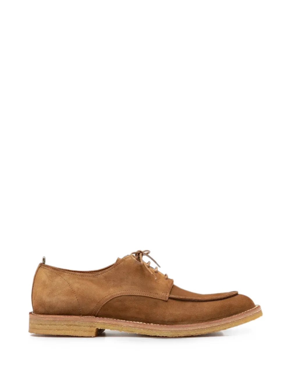 Officine Creative History suede apron-toe Derby shoes · 40