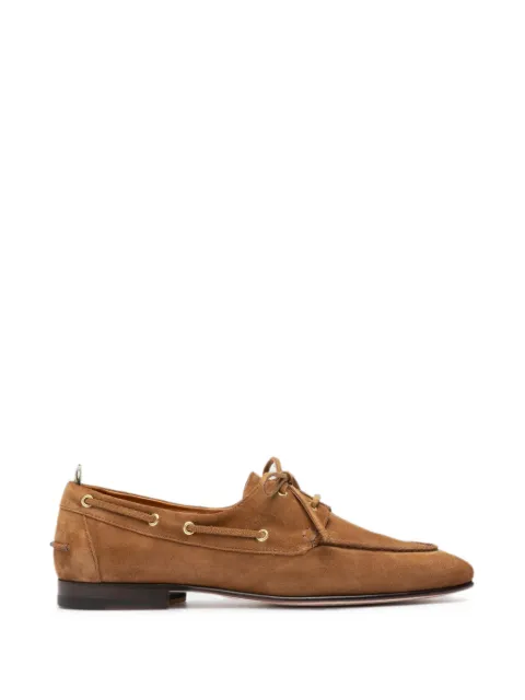 Officine Creative Twist 001 suede boat shoes