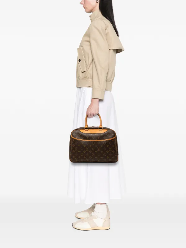 Louis Vuitton Pre-Owned 1999 Monogram Deauville Handbag | Brown