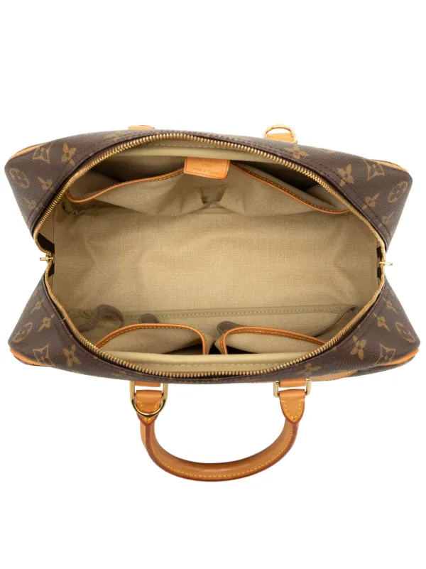 Louis Vuitton Pre-Owned 1999 Monogram Deauville Handbag | Brown