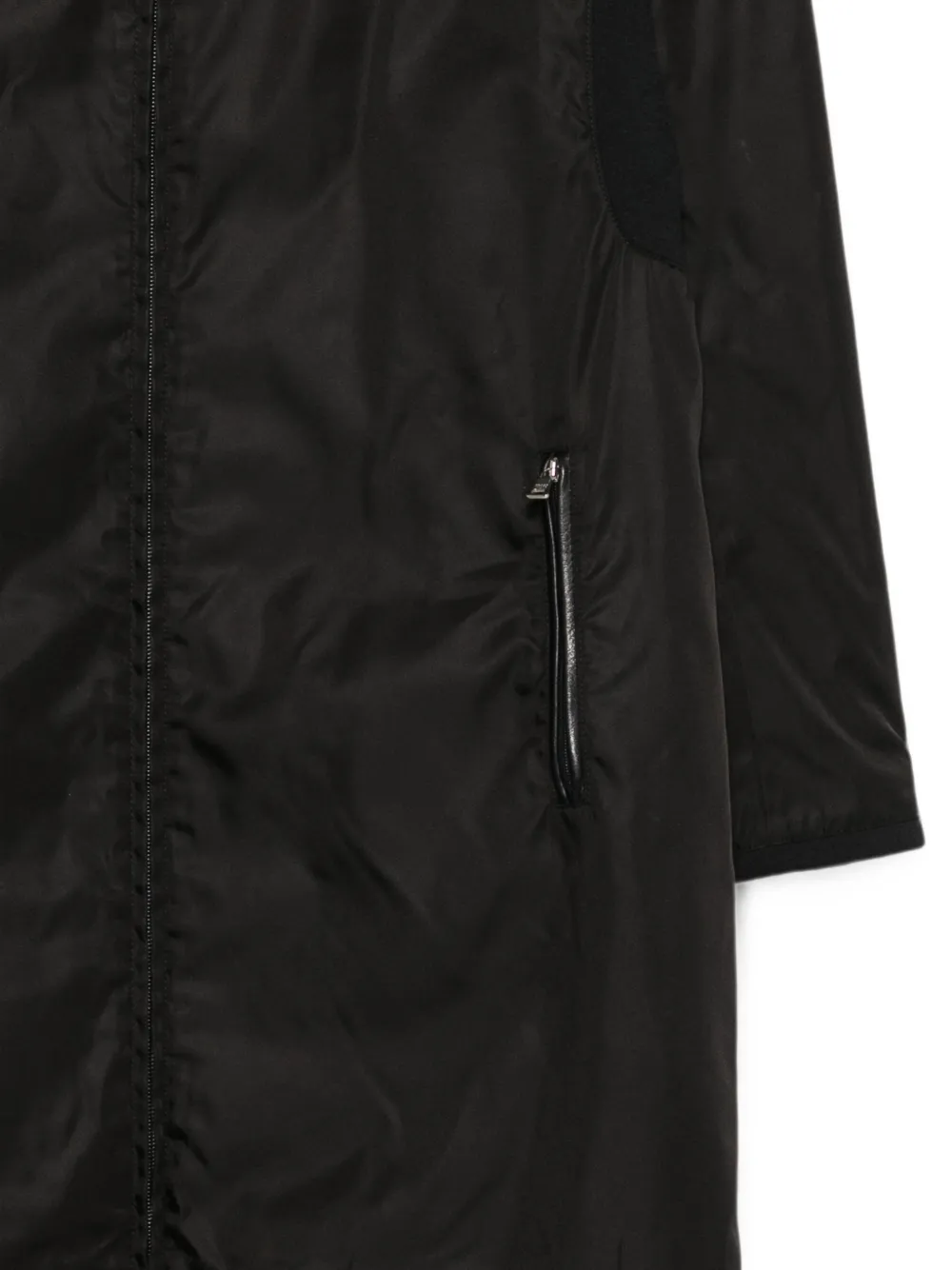 Prada Pre-Owned 1990s zip-up Coat | Black | FARFETCH