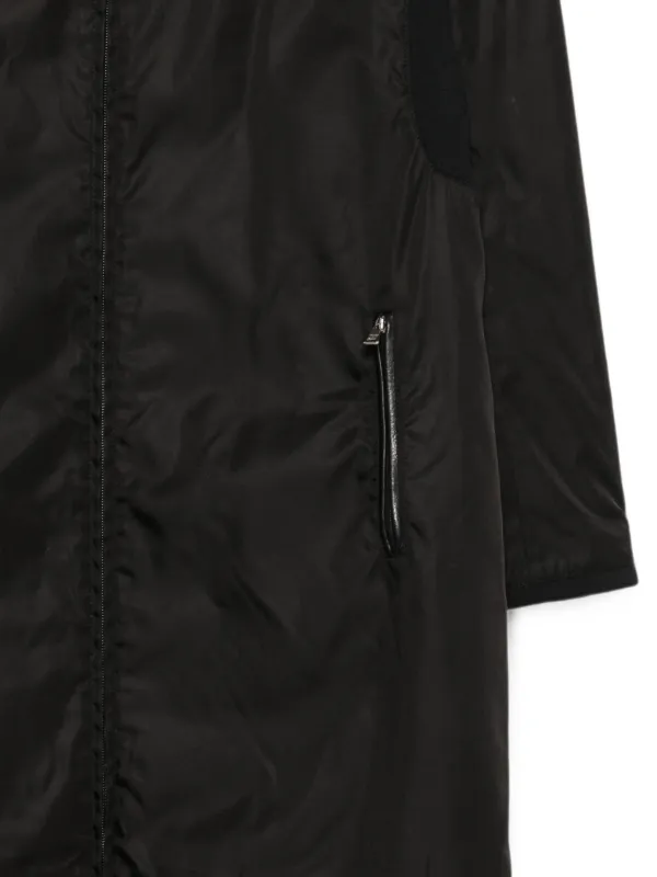 Prada Pre-Owned 1990s zip-up Coat | Black | FARFETCH