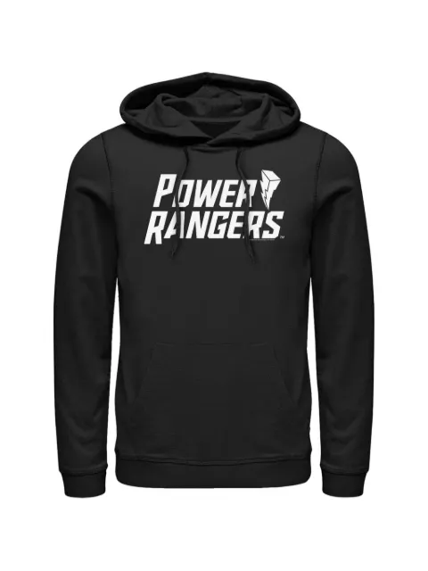 LESSONS MERCH Power Rangers logo-print hoodie