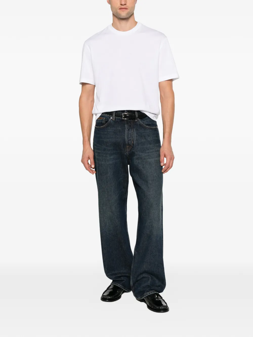 Roberto Collina T-shirt met ronde hals Wit