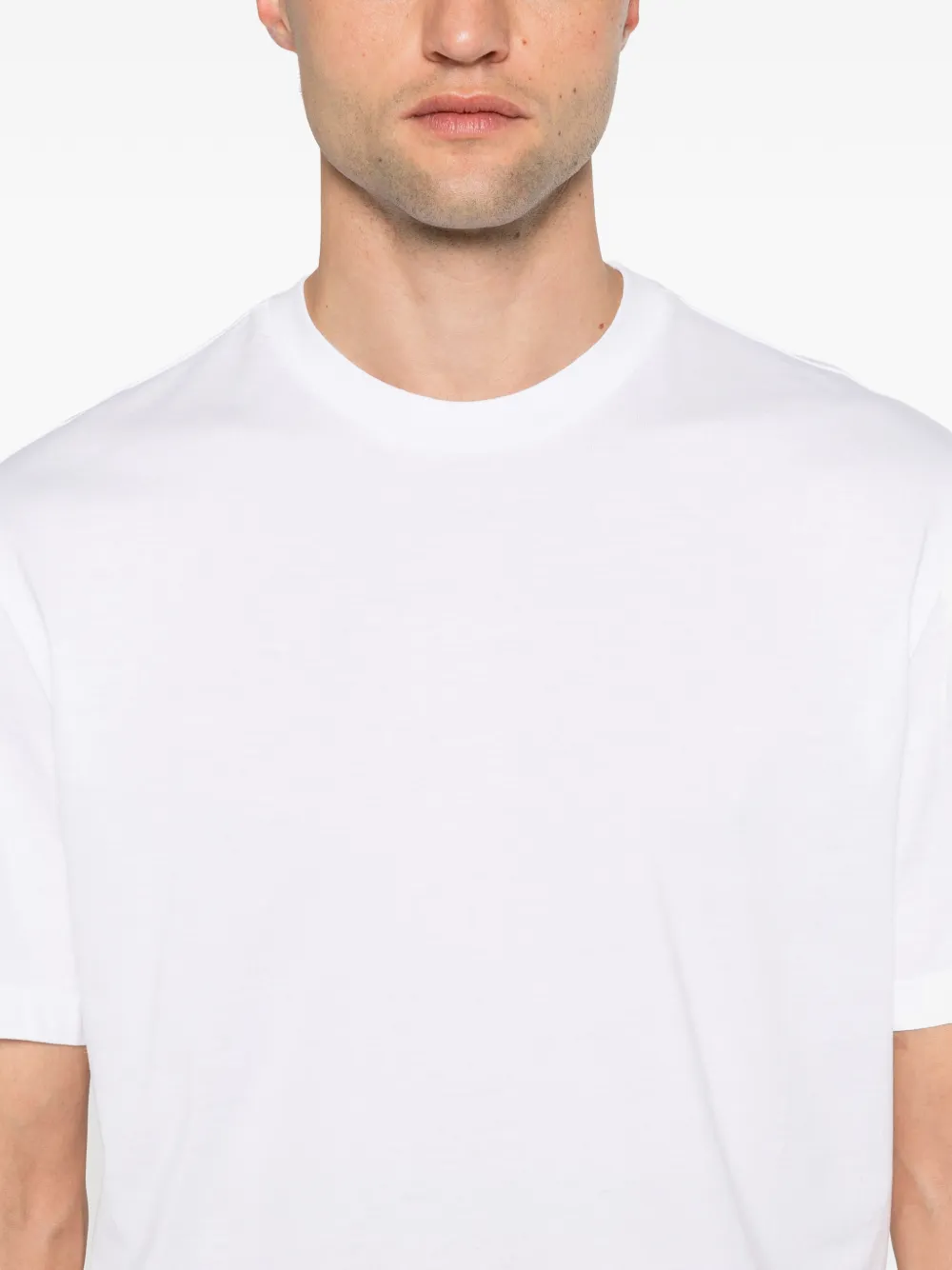 Roberto Collina T-shirt met ronde hals Wit