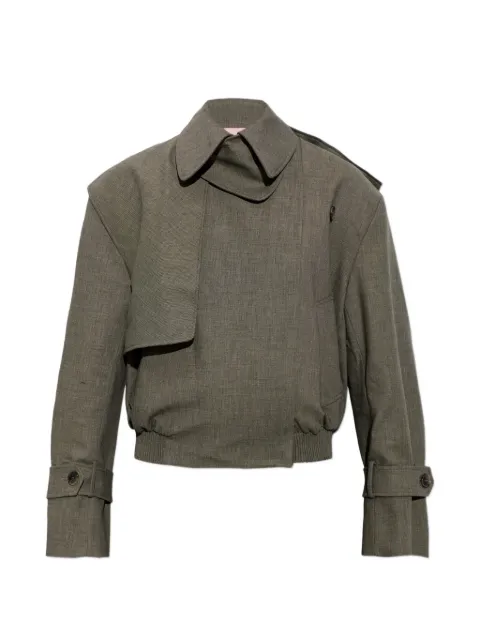 Christopher Esber Cropped Trench jacket
