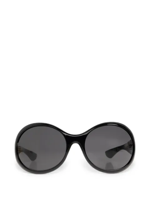 Alexander McQueen round-frame sunglasses