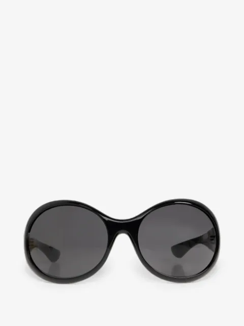 Alexander McQueen round-frame sunglasses