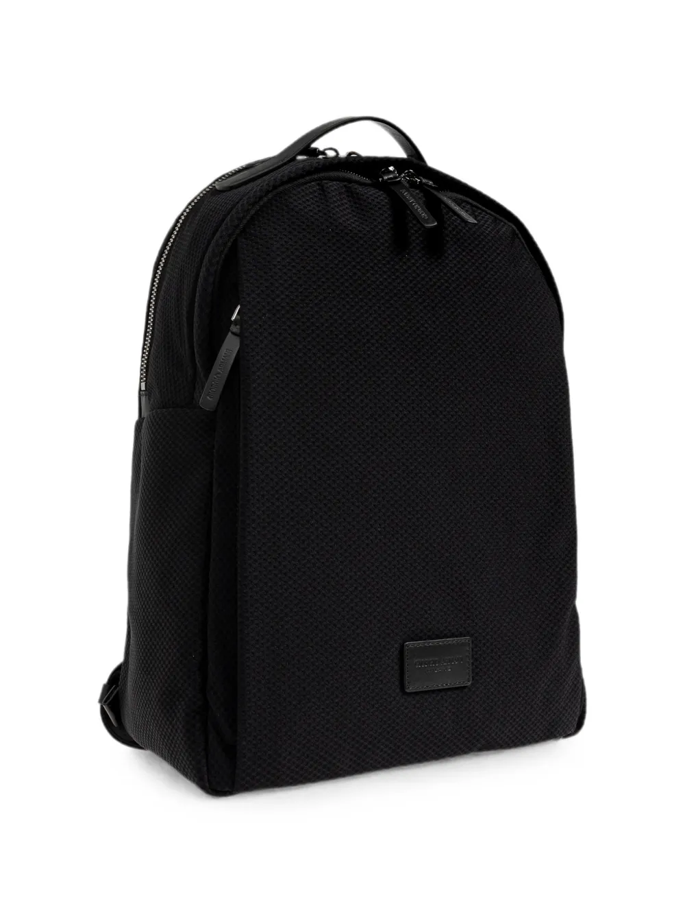 Giorgio Armani Rugzak met logopatch Zwart
