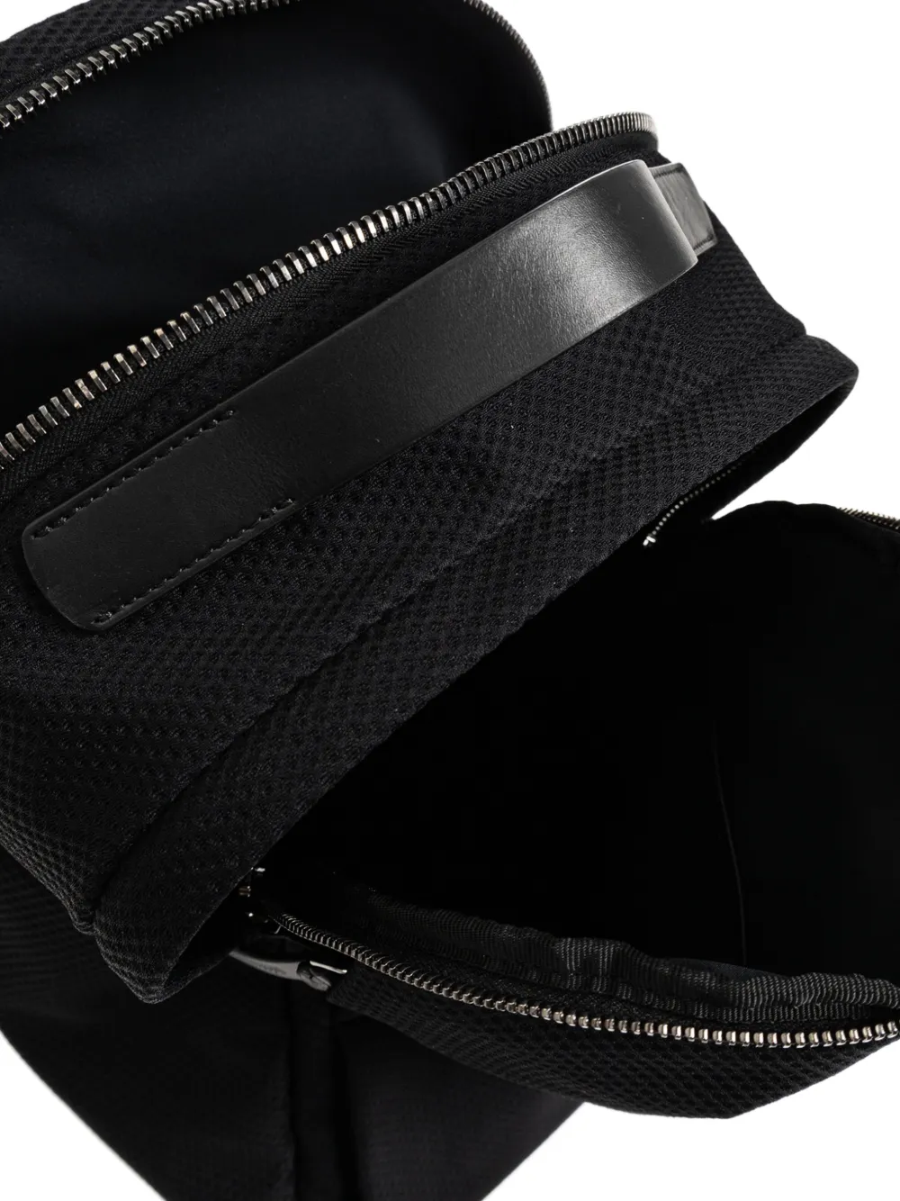 Giorgio Armani Rugzak met logopatch Zwart