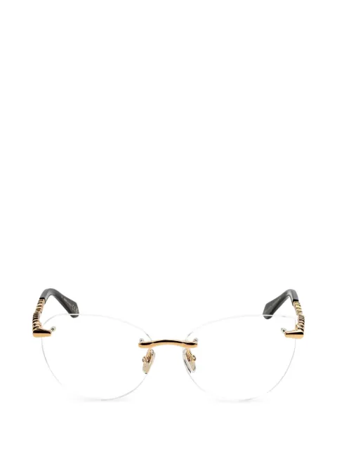 Bvlgari gafas Serpenti sin montura