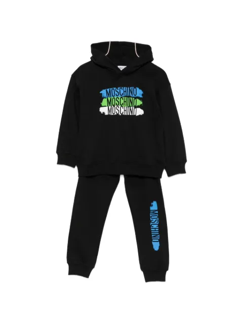Moschino Kids logo-print tracksuit