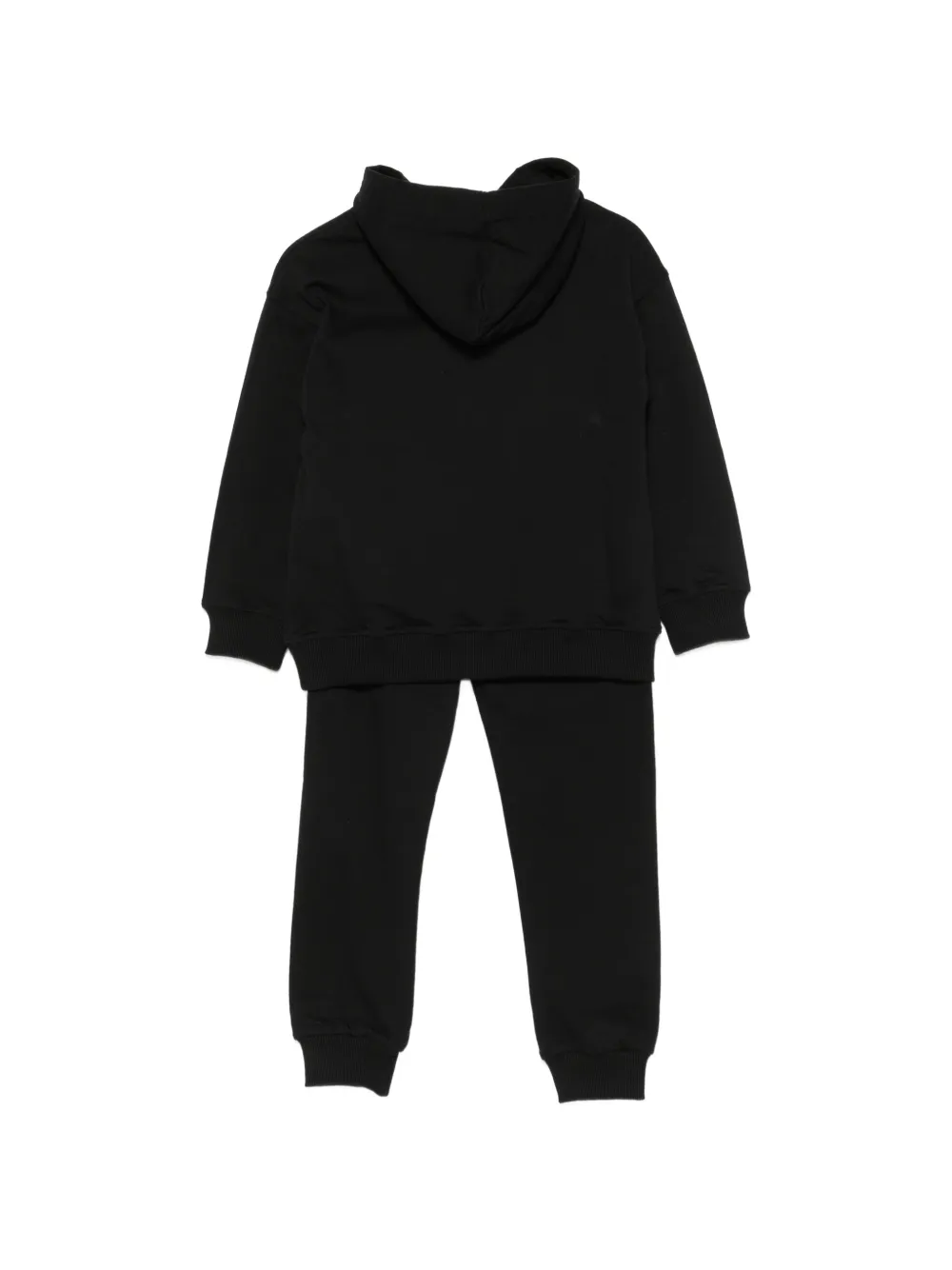 Moschino Kids Trainingspak met logoprint Zwart