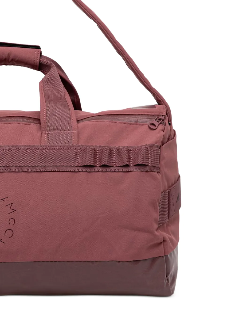adidas by Stella McCartney Reistas met logoprint en vlakken Rood
