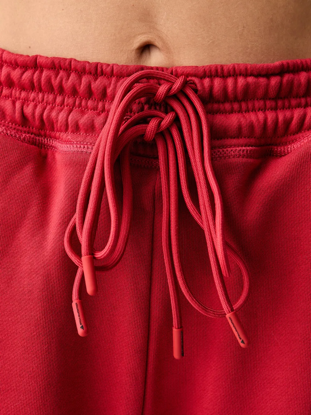 adidas by Stella McCartney Trainingsbroek met logoprint Rood