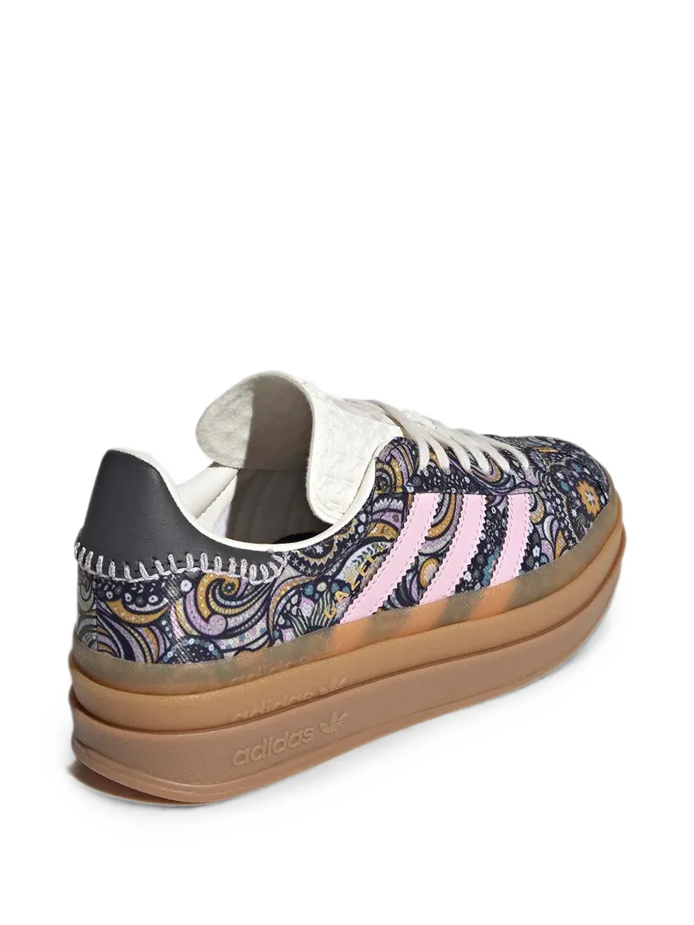 adidas Kids Gazelle sneakers met paisley-print Blauw
