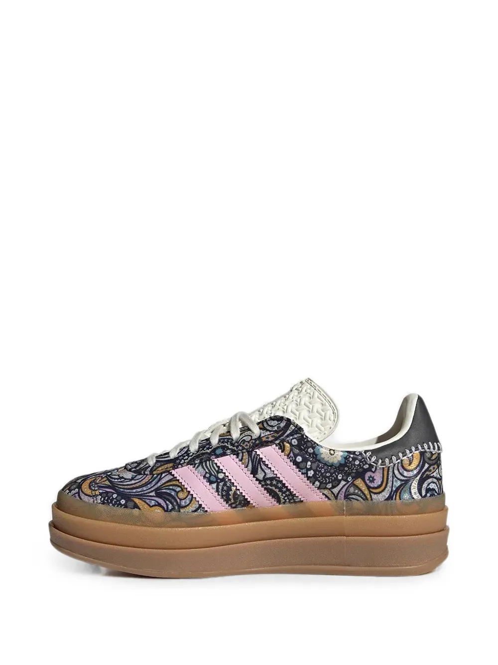 adidas Kids Gazelle sneakers met paisley-print Blauw