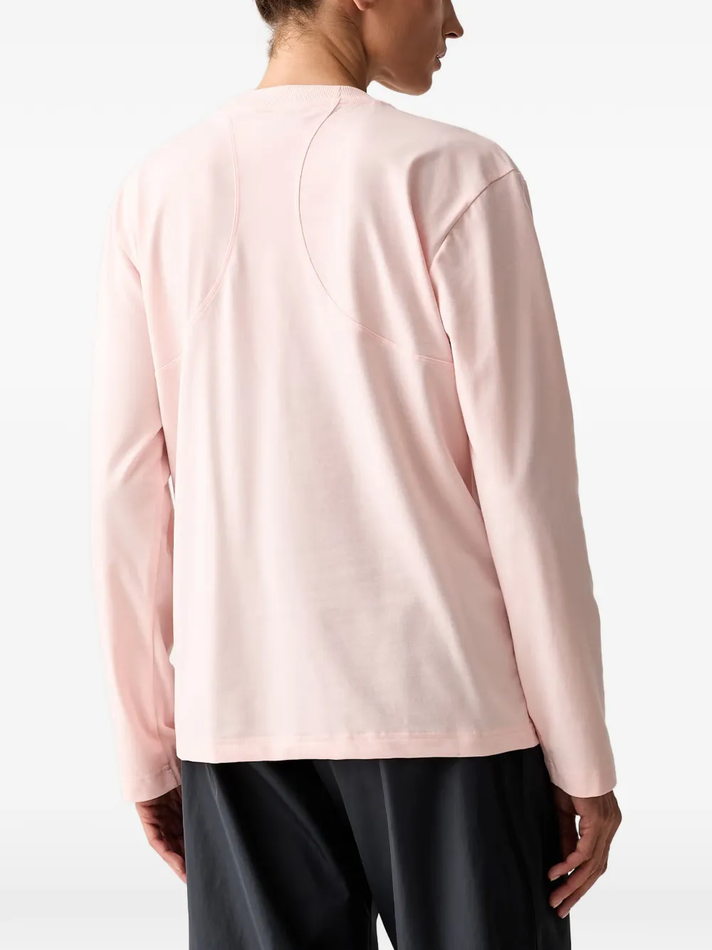 adidas by Stella McCartney T-shirt met logoprint Roze