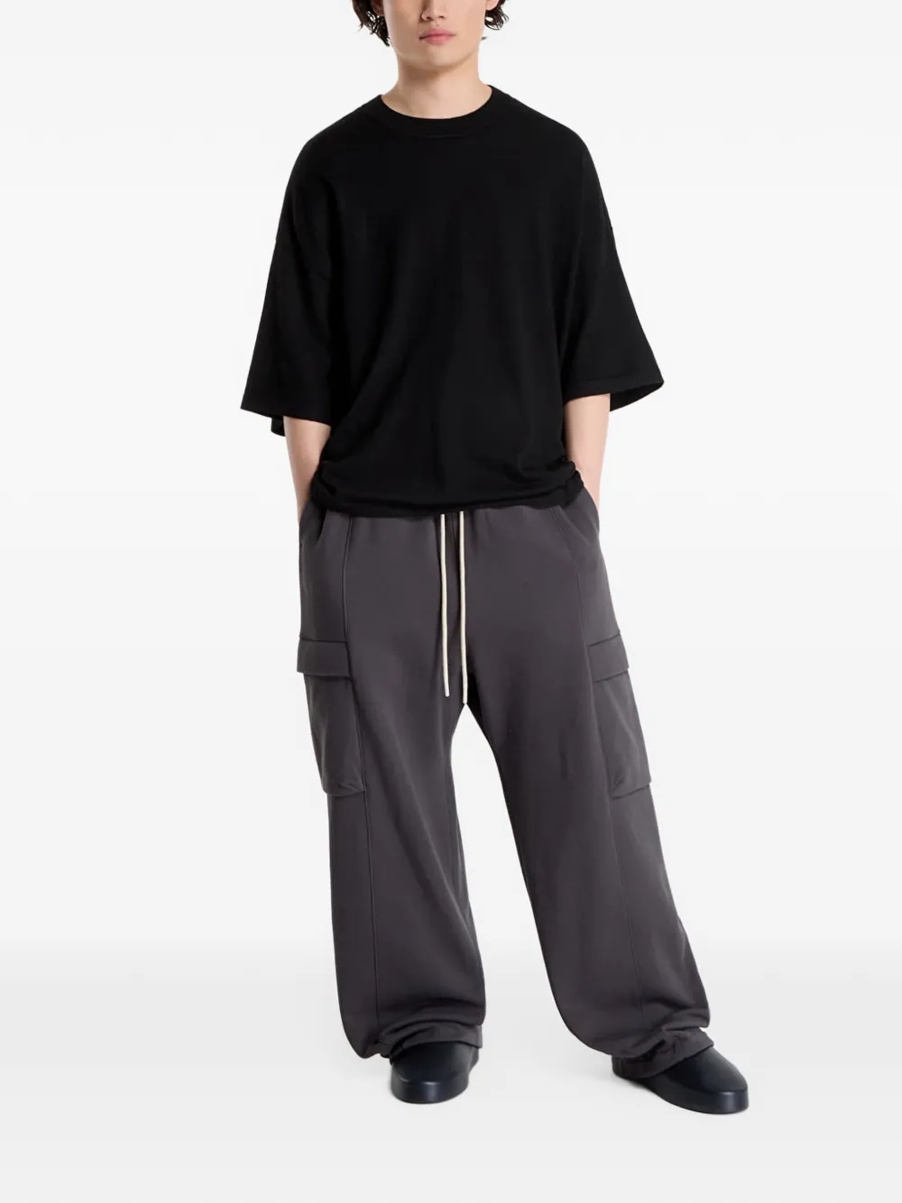 FEAR OF GOD ESSENTIALS T-shirt met ronde hals Zwart