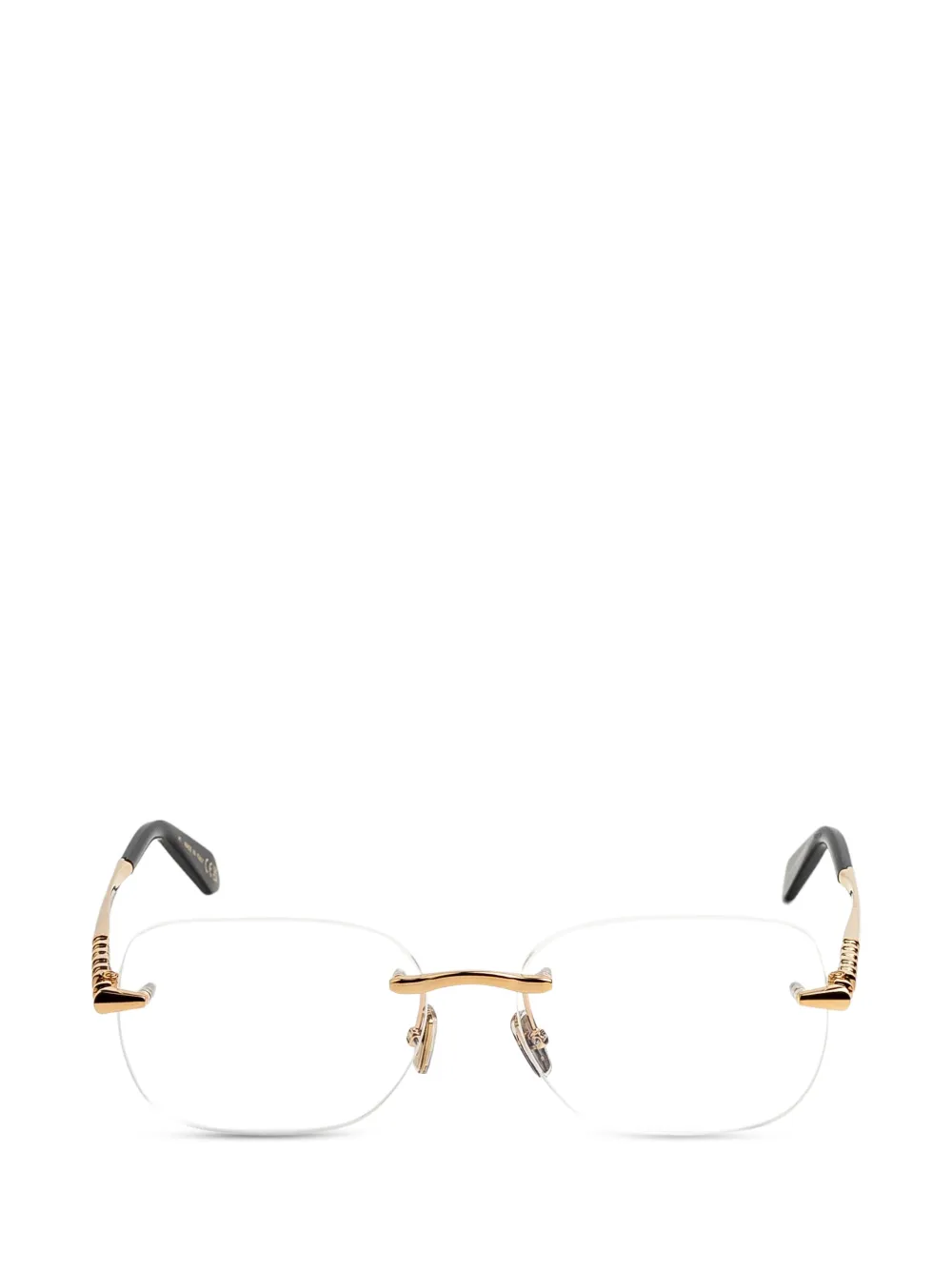 Bvlgari Serpenti rimless glasses