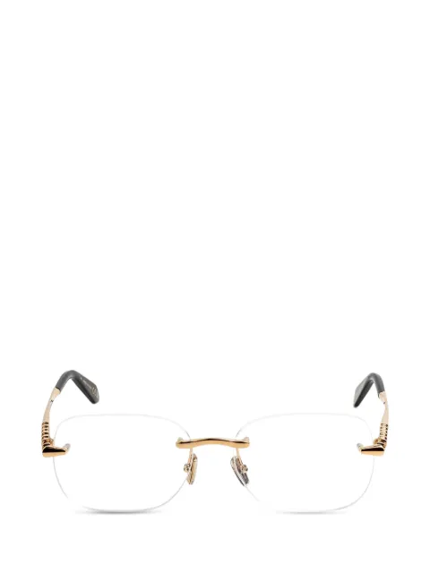 Bvlgari Serpenti rimless glasses
