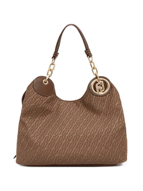 LIU JO bolsa satchel mediana en jacquard