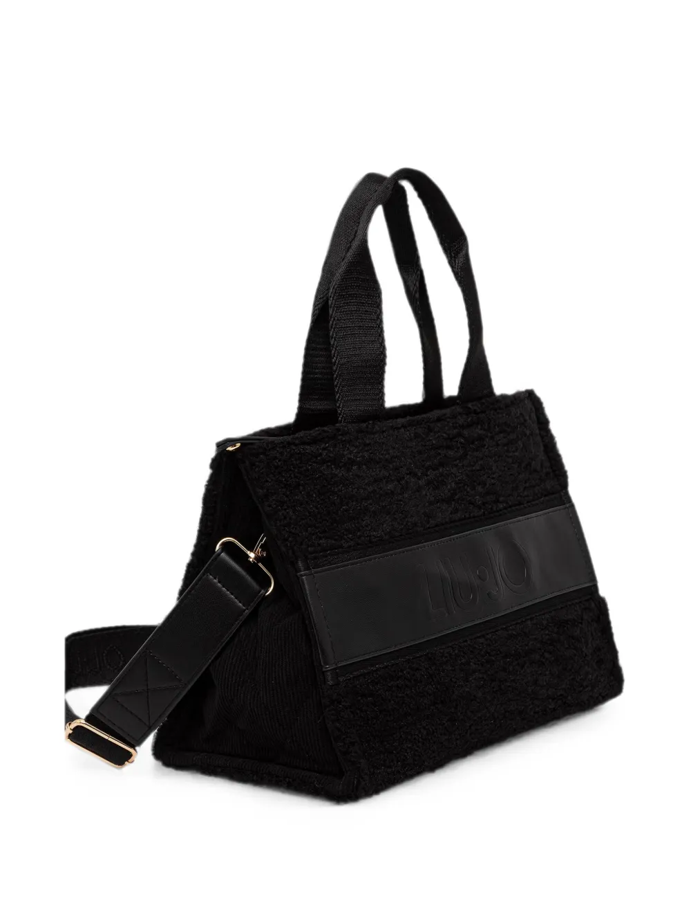 LIU JO The Teddy kleine shopper Zwart