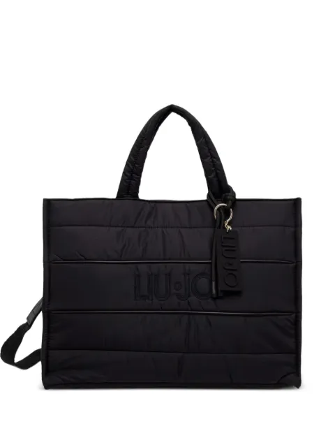 LIU JO Borsa tote grande imbottita in nylon