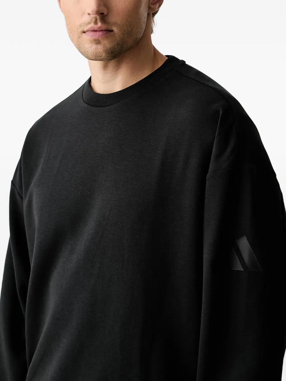 adidas soft lux sweatshirt Zwart