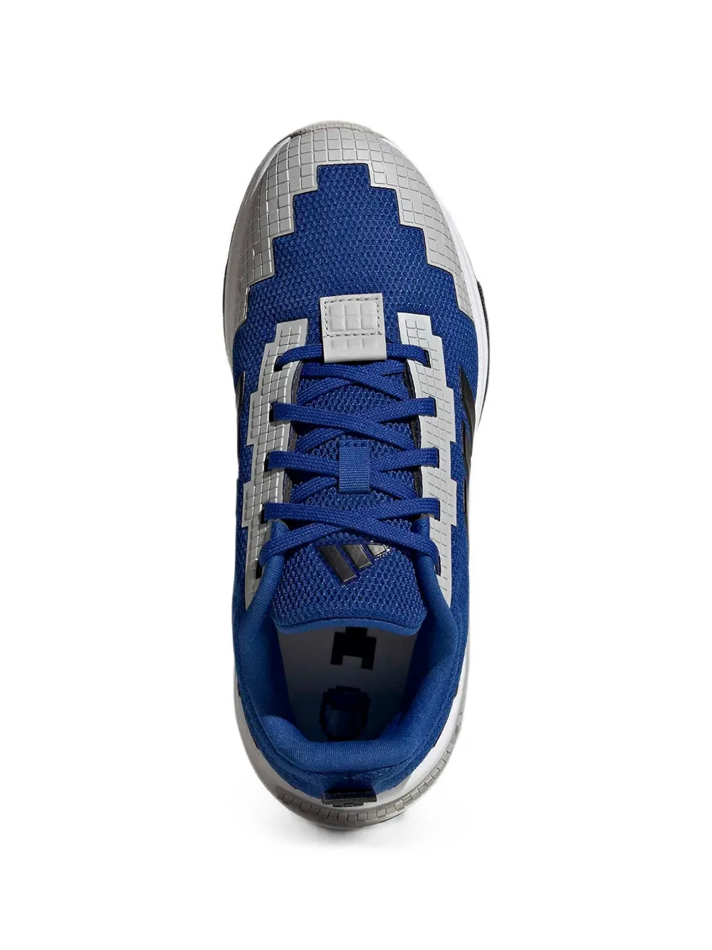 adidas Kids Minecraft-print Pro lace-up sneakers Blauw