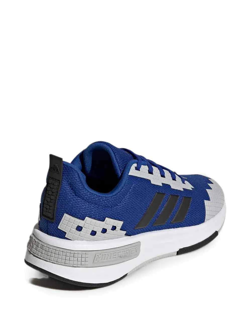 adidas Kids Minecraft-print Pro lace-up sneakers Blauw