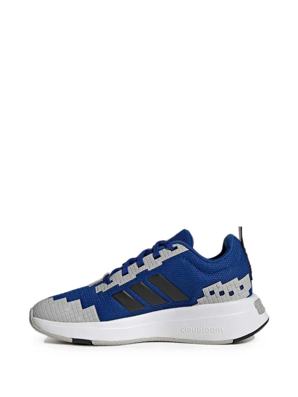adidas Kids Minecraft-print Pro lace-up sneakers Blauw