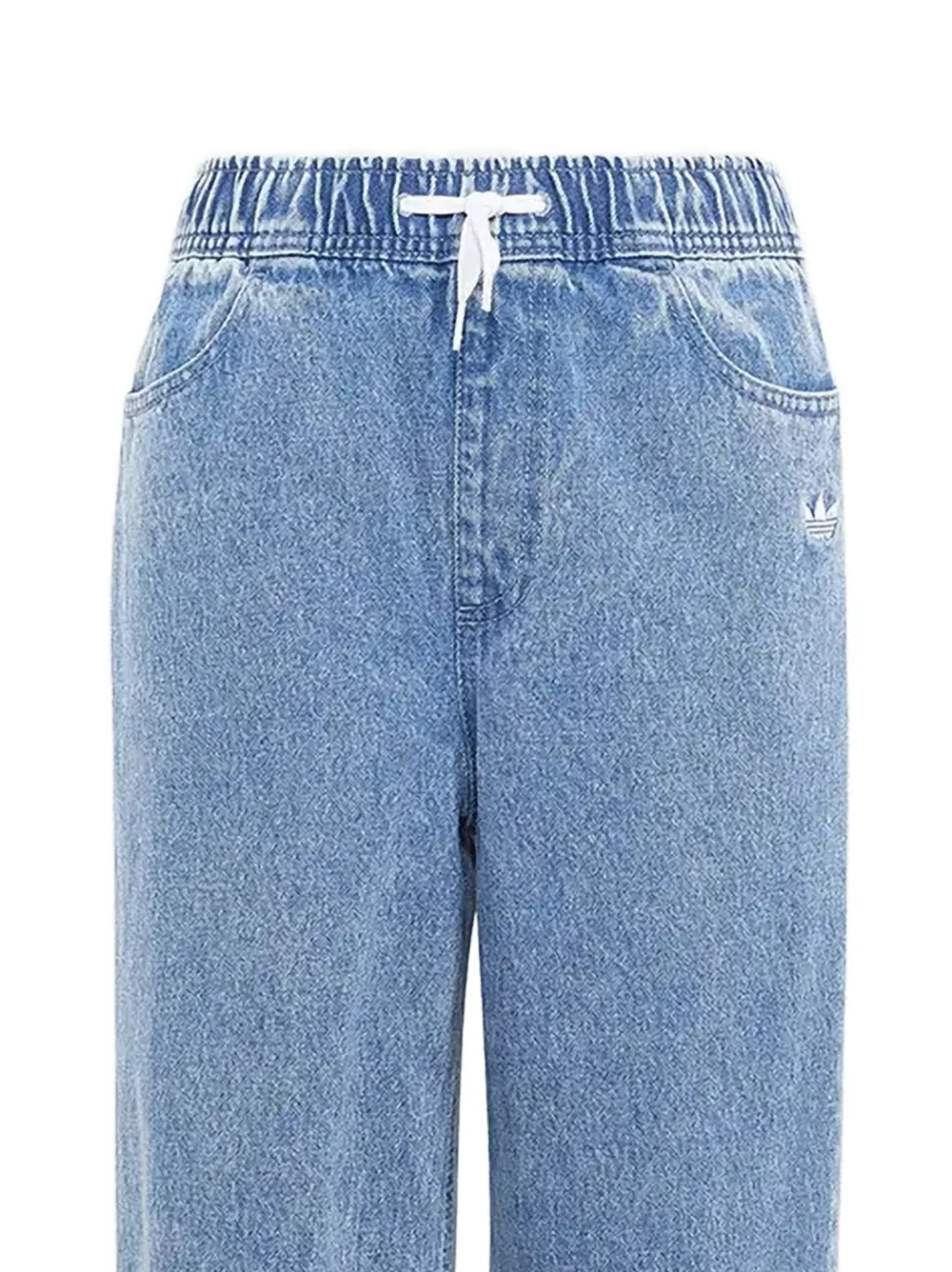adidas Kids Jeans met trekkoord Blauw