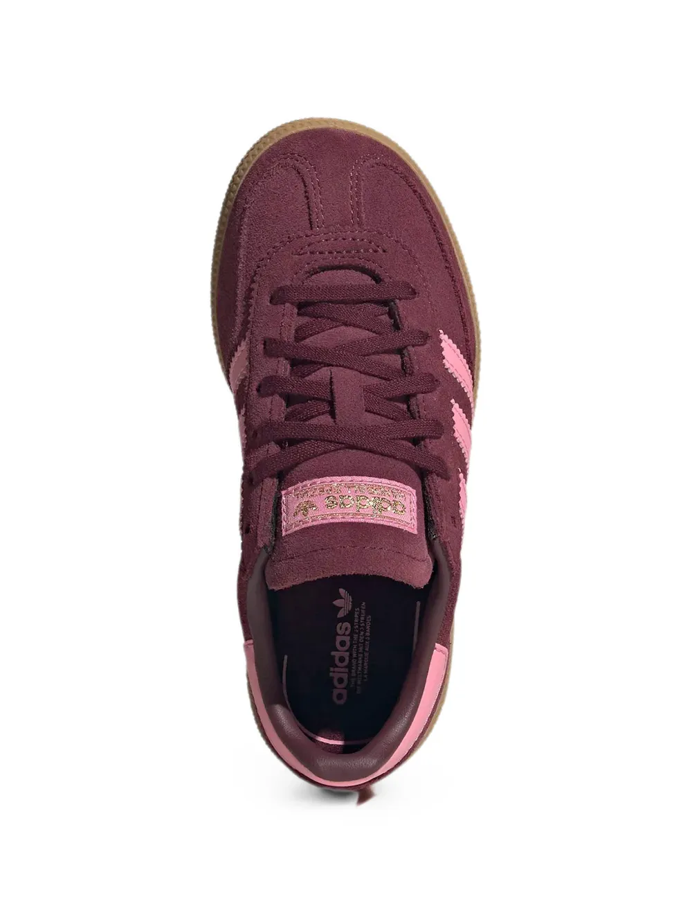 adidas Kids Handball Spezial suede sneakers Roze