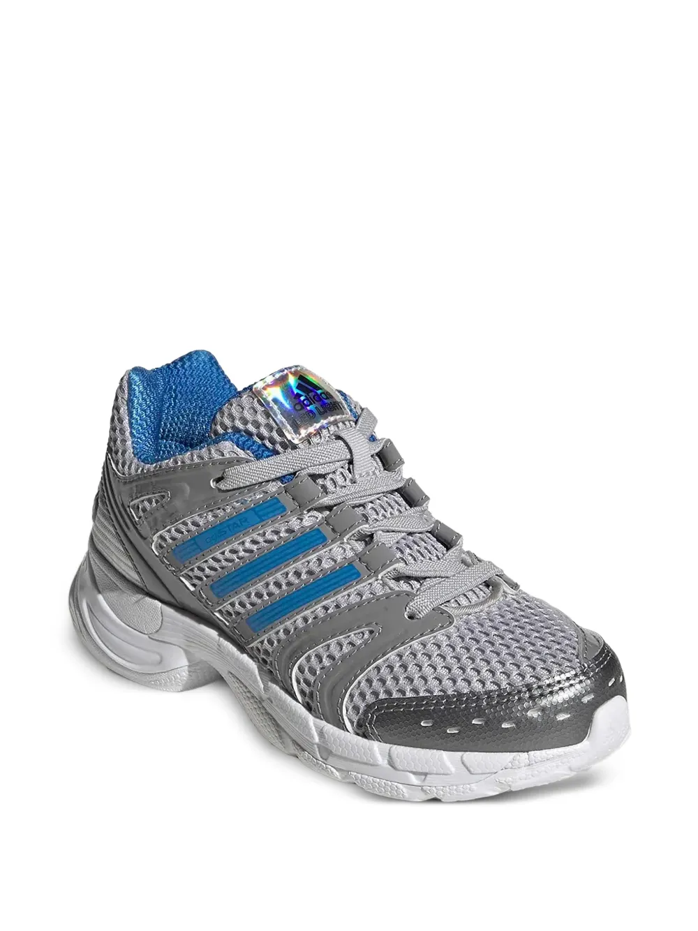 adidas Kids Adistar Control 5 mesh-panelled sneakers - Grigio