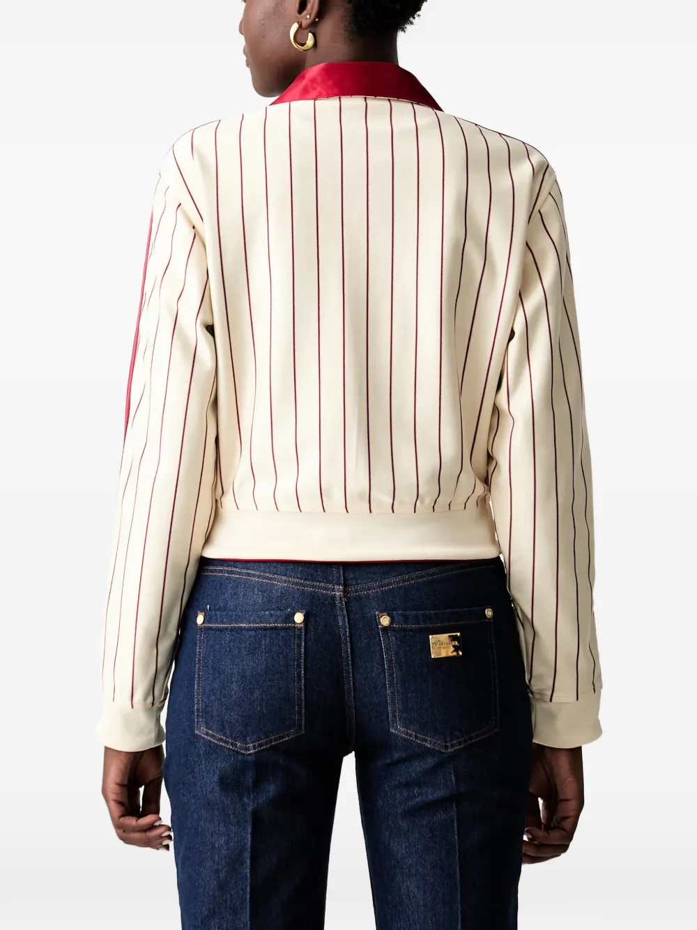 adidas reversible Firebird track top Rood