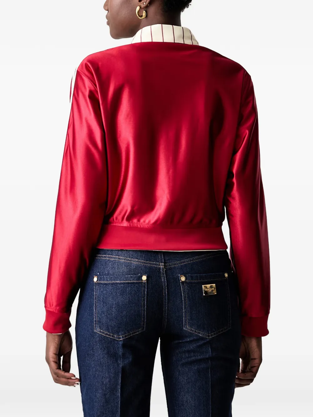 adidas reversible Firebird track top Rood