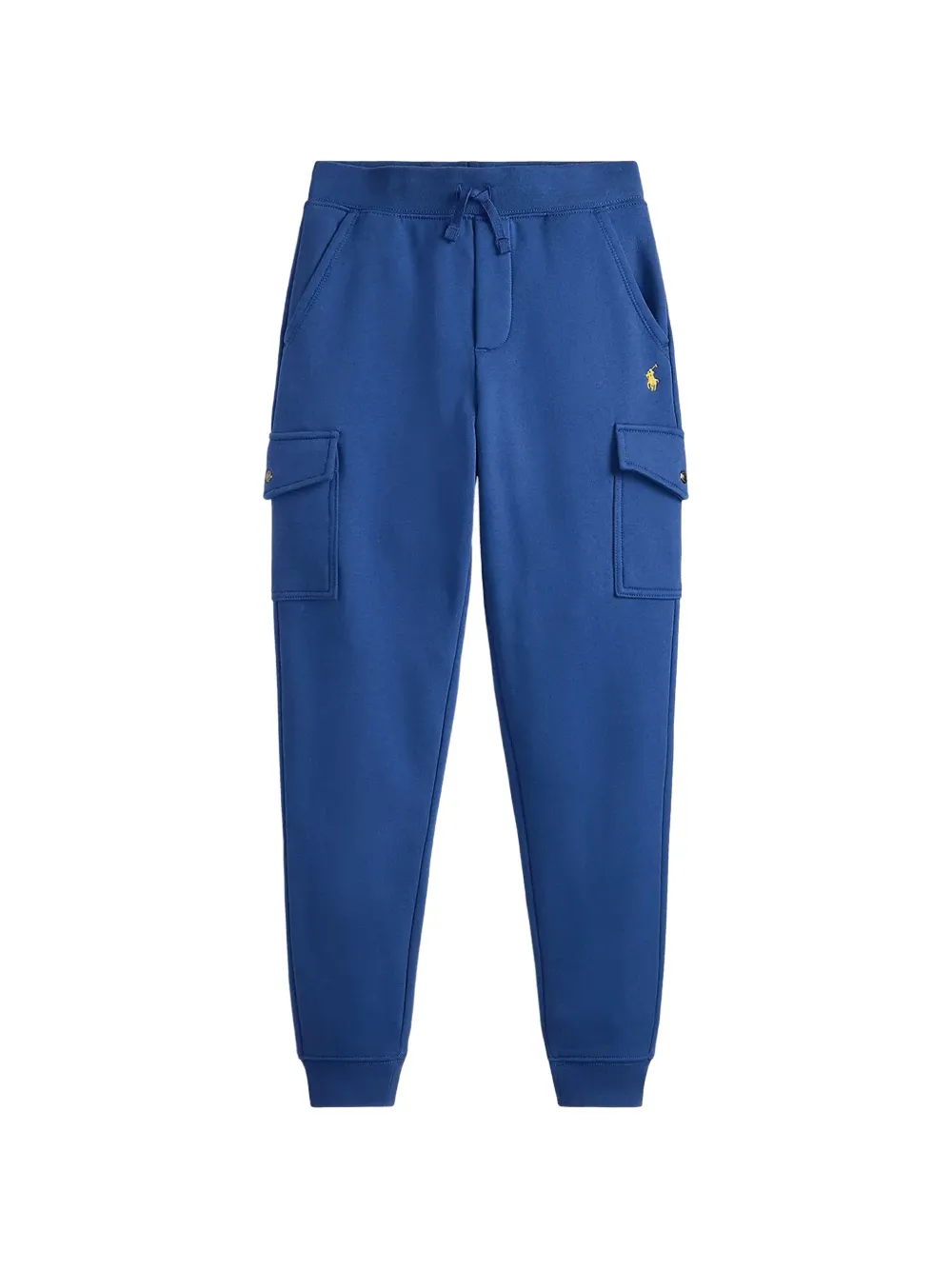 POLO RALPH LAUREN KIDS fleece cargo jogger - Blu